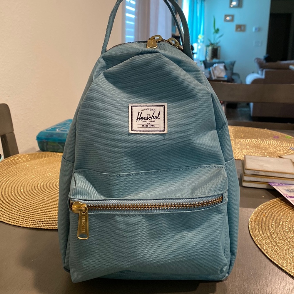 Sea Green Mini Nova Herschel backpack